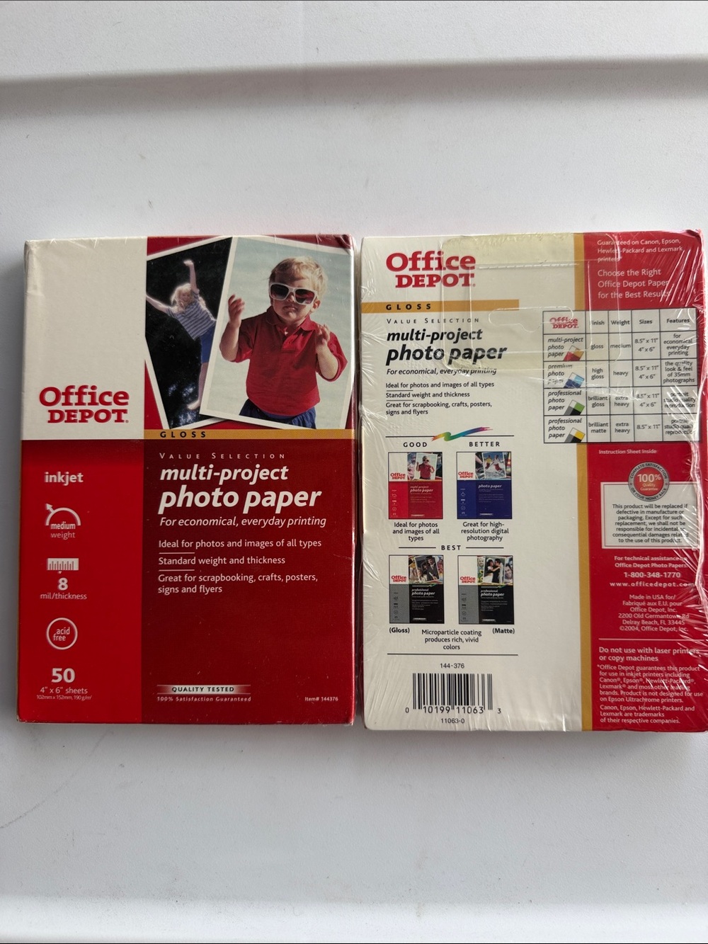 Multi-Project Photo Paper - Red Packaging - Picture 2 of 4